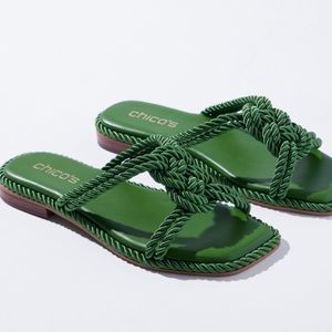 Chico’s cord sandals